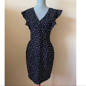 📌DKNY polka dot dress